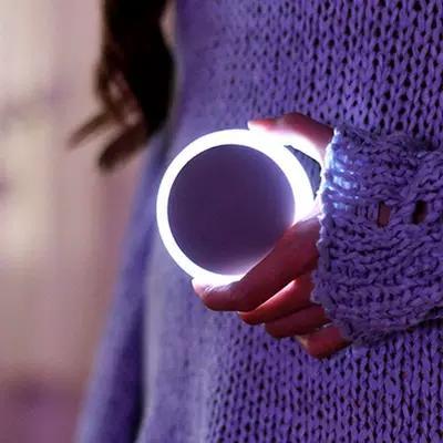 Lifehacking LED Charger Mirror