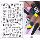 (18 models) Sprinkle Some Color This Fall Nail Stickers