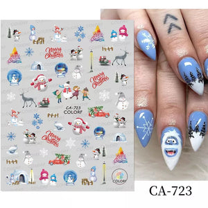 (18 models) Sprinkle Some Color This Fall Nail Stickers