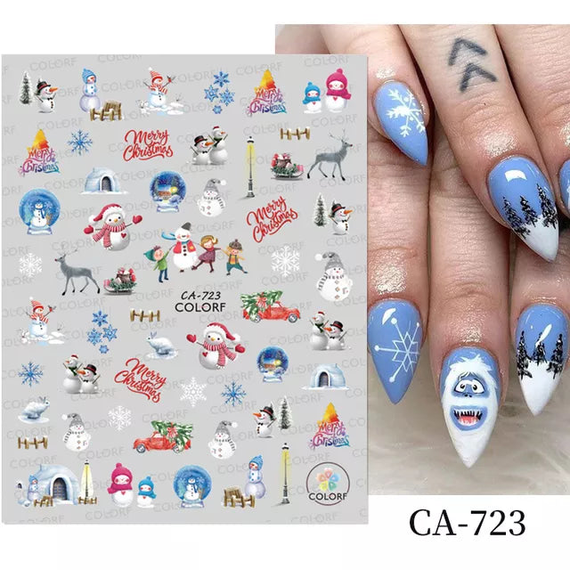 (18 models) Sprinkle Some Color This Fall Nail Stickers