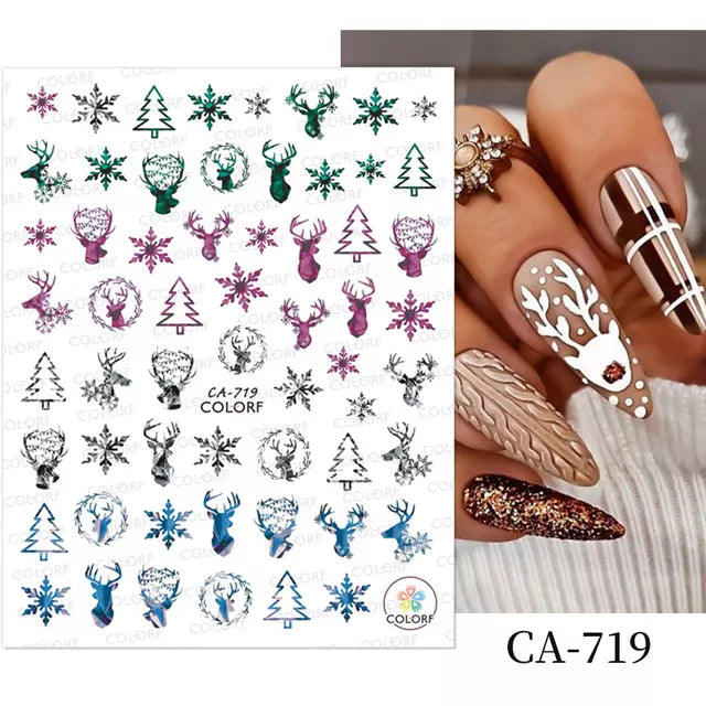 (18 models) Sprinkle Some Color This Fall Nail Stickers