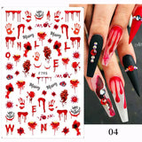 Halloween Theme Nail Stickers