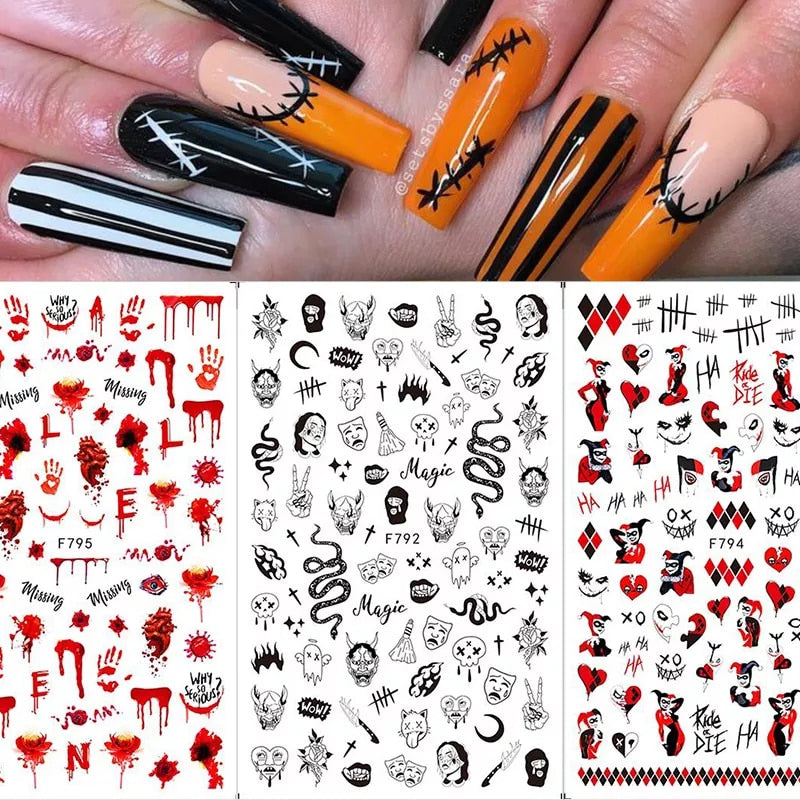 (18 models) Sprinkle Some Color This Fall Nail Stickers