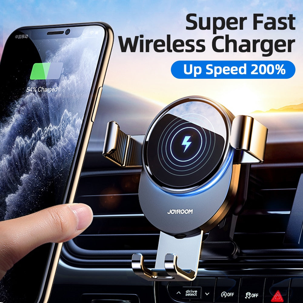 The Posh Minimal One™ 15W LifeHacking Car Wireless Charger