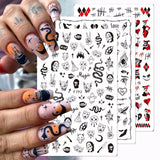 Halloween Theme Nail Stickers