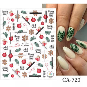 (18 models) Sprinkle Some Color This Fall Nail Stickers