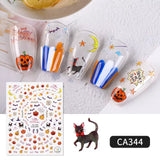 Colorful Halloween Nail Stickers