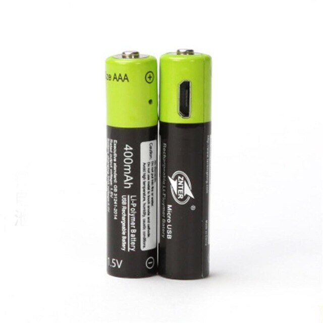 LifeHacker AAA USB Batteries