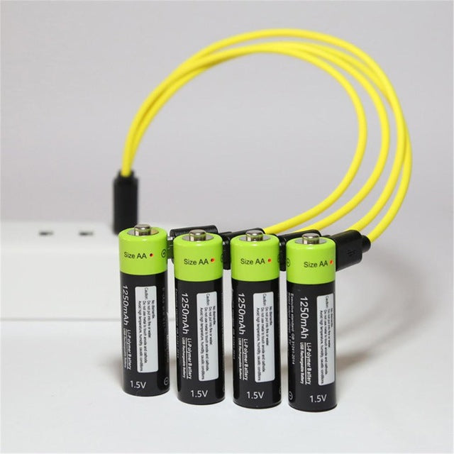 LifeHacker AAA USB Batteries