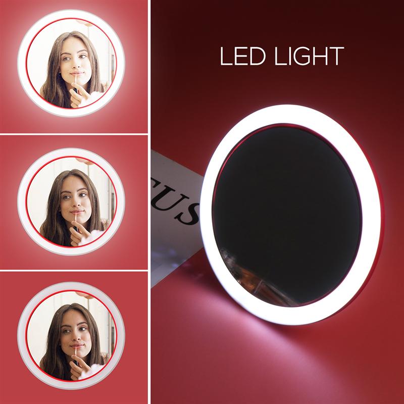 Lifehacking LED Charger Mirror